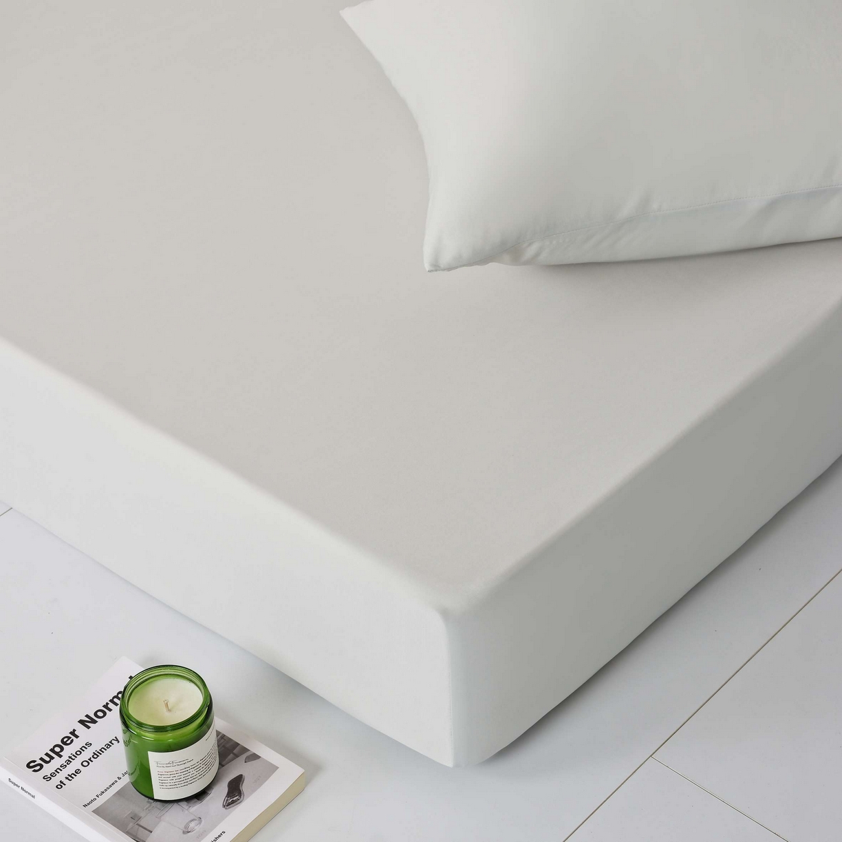 91家纺网 家纺一手货源 找家纺 LADYCOCO可可家居 2025新款PE冰锦丝语枕套 夏夜灰