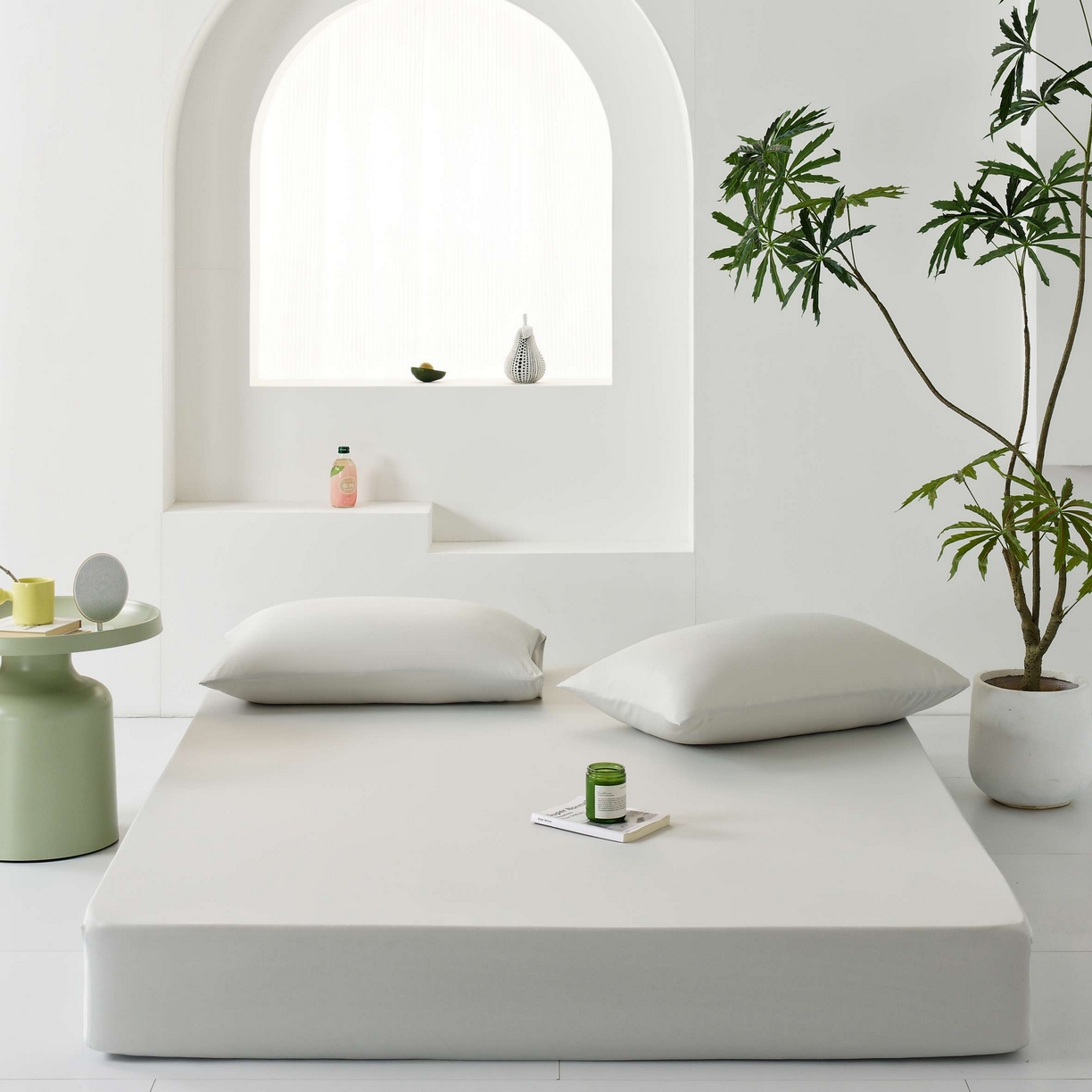 91家纺网 家纺一手货源 找家纺 LADYCOCO可可家居 2025新款PE冰锦丝语枕套 夏夜灰