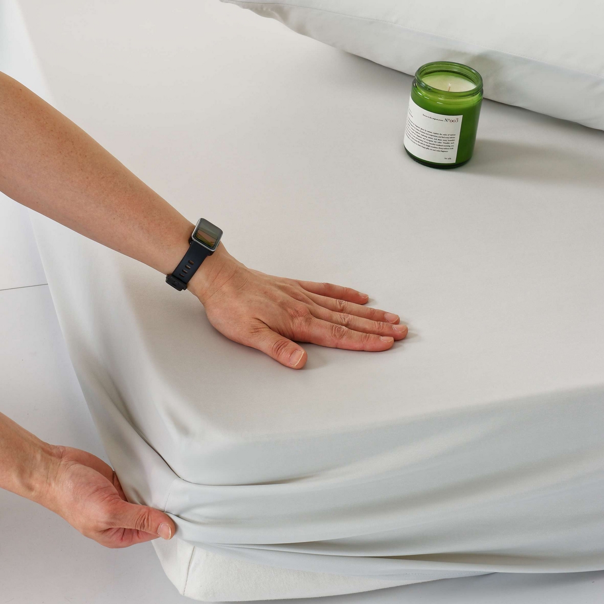 91家纺网 家纺一手货源 找家纺 LADYCOCO可可家居 2025新款PE冰锦丝语枕套 夏夜灰