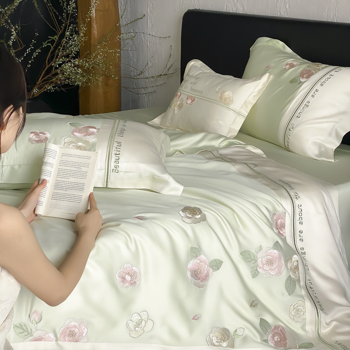 91家纺网 家纺一手货源 找家纺 （总）MIU缪家居 2025新款60支兰精天丝四件套