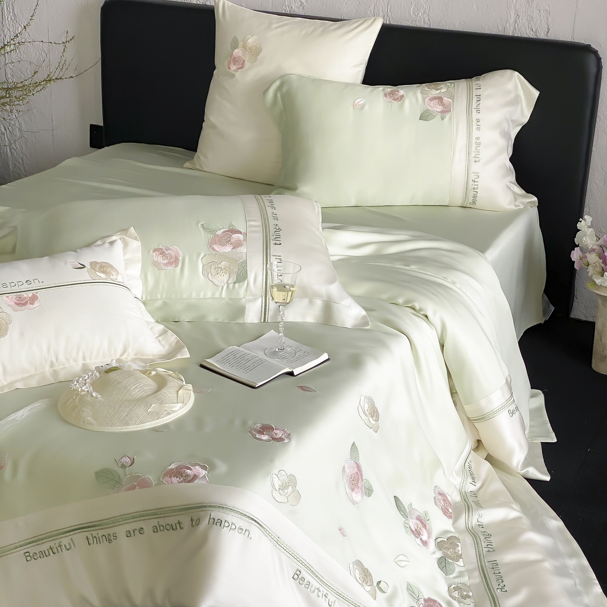 91家纺网 家纺一手货源 找家纺 （总）MIU缪家居 2025新款60支兰精天丝四件套