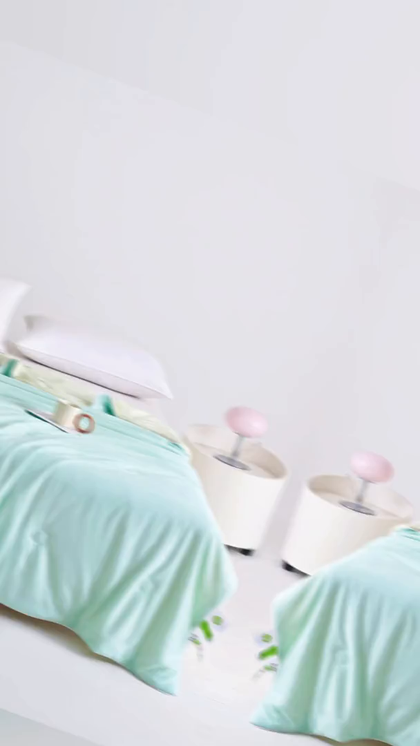 91家纺网 家纺一手货源 找家纺 金帛坊 2025新款凉感丝氨纶夏被夏凉被空调被 清新绿