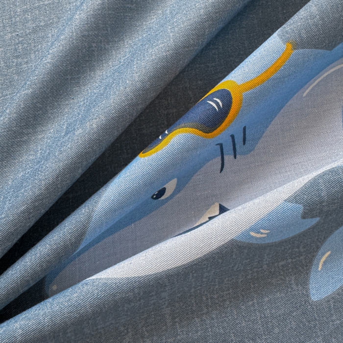 91家纺网 家纺一手货源 找家纺  （提供买家秀 爆款花型 不断货）2025新款单被套全棉印花单被套小清新简约系列单被套 海洋之星