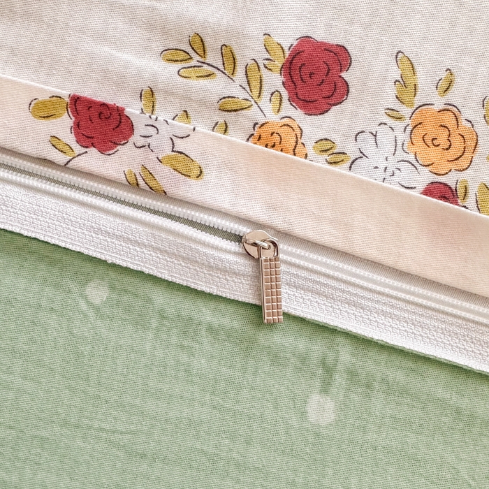 91家纺网 家纺一手货源 找家纺  （提供买家秀 爆款花型 不断货）2025新款单被套全棉印花单被套小清新简约系列单被套 花园熊