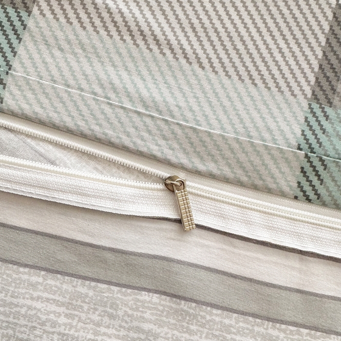 91家纺网 家纺一手货源 找家纺  （提供买家秀 爆款花型 不断货）2025新款单被套全棉印花单被套小清新简约系列单被套 街角咖啡-灰