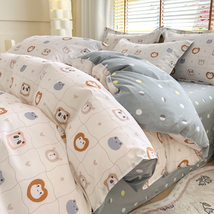  （提供买家秀 爆款花型 不断货）2025新款单被套全棉印花单被套小清新简约系列单被套 奇妙世界