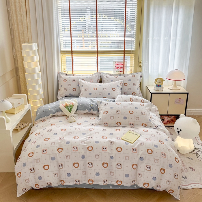 91家纺网 家纺一手货源 找家纺  （提供买家秀 爆款花型 不断货）2025新款单被套全棉印花单被套小清新简约系列单被套 奇妙世界