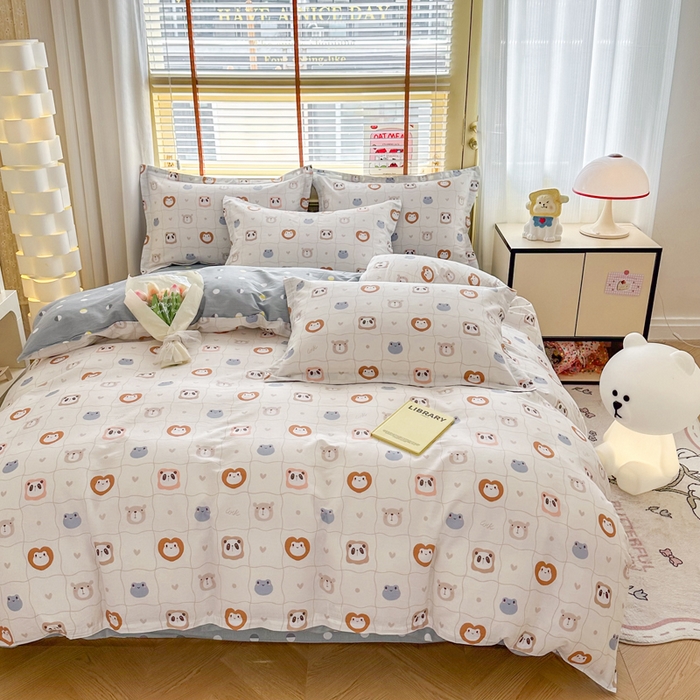 91家纺网 家纺一手货源 找家纺  （提供买家秀 爆款花型 不断货）2025新款单被套全棉印花单被套小清新简约系列单被套 奇妙世界