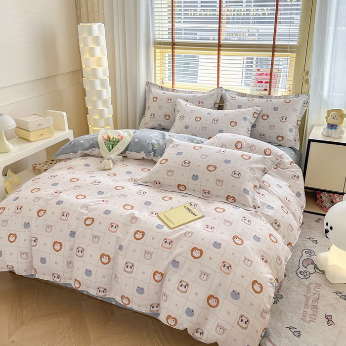 91家纺网 家纺一手货源 找家纺  （提供买家秀 爆款花型 不断货）2025新款单被套全棉印花单被套小清新简约系列单被套 奇妙世界