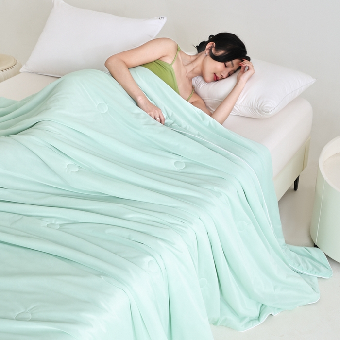 91家纺网 家纺一手货源 找家纺 （总）金帛坊 2025新款凉感丝氨纶夏被夏凉被空调被