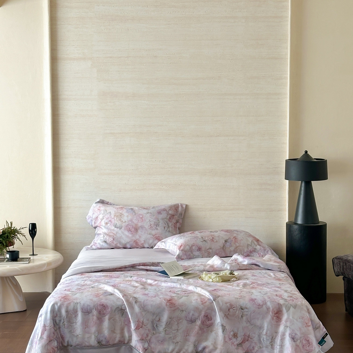 91家纺网 家纺一手货源 找家纺 丽笙被芯 2025新款A类兰精天丝印花naia镂空夏被夏凉被空调被 阿佳妮