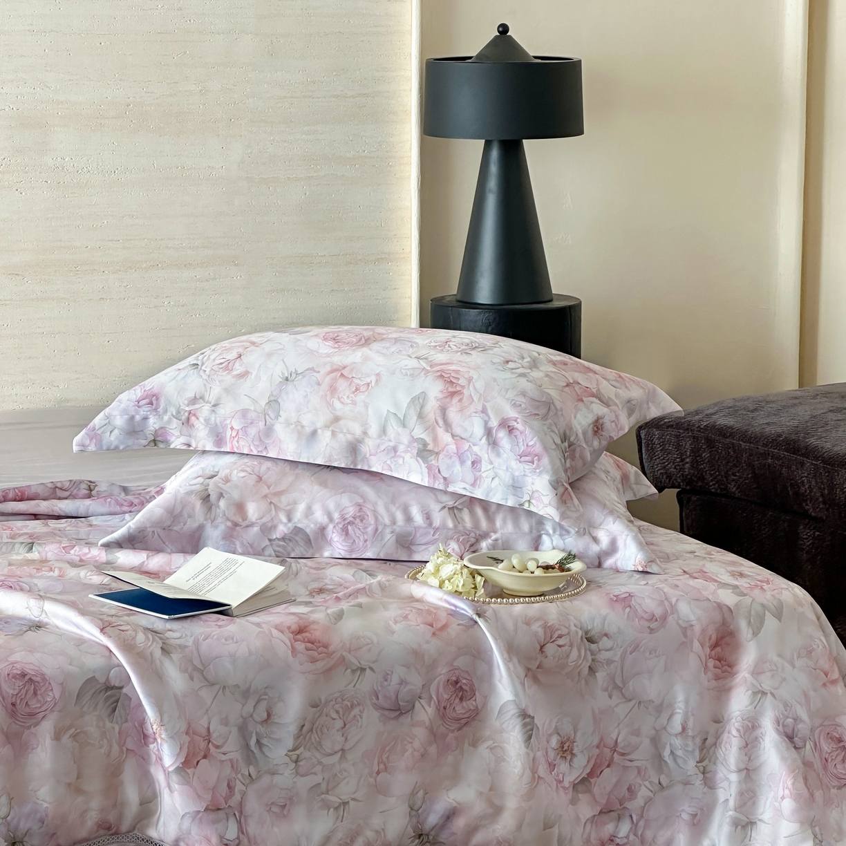 91家纺网 家纺一手货源 找家纺 丽笙被芯 2025新款A类兰精天丝印花naia镂空夏被夏凉被空调被 阿佳妮