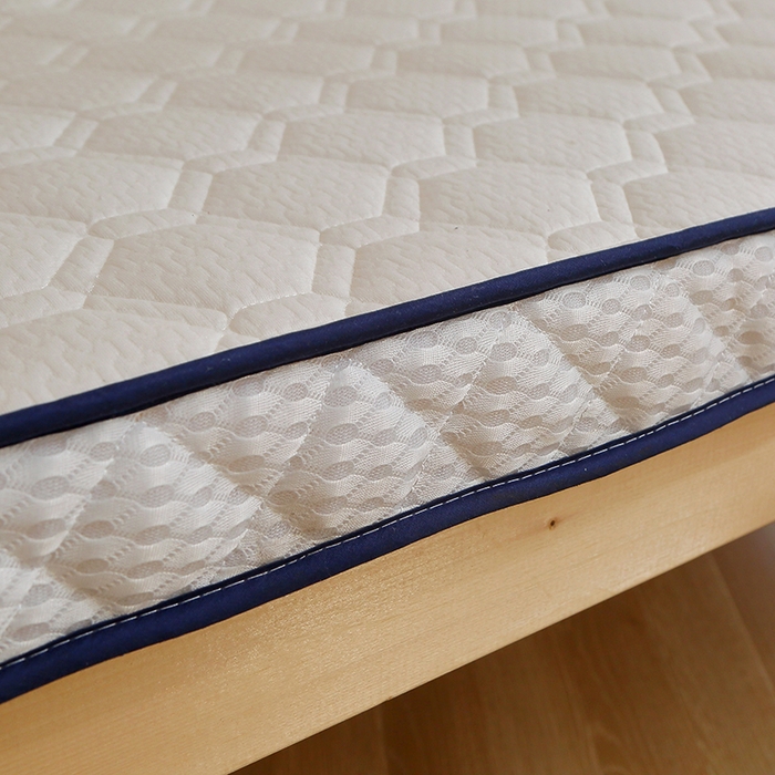 91家纺网 家纺一手货源 找家纺 苏赫床垫 2024新款A类针织透气网乳胶床垫-小床上下铺款 白色-厚度8cm