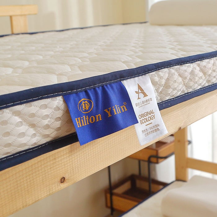 91家纺网 家纺一手货源 找家纺 苏赫床垫 2024新款A类针织透气网乳胶床垫-小床上下铺款 白色-厚度8cm