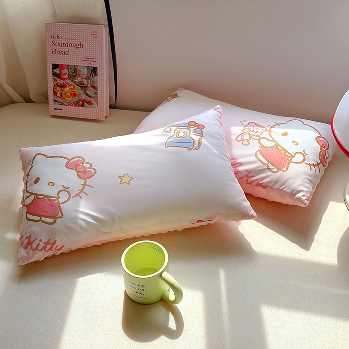 91家纺网 家纺一手货源 找家纺 希诺家居 2025春夏新款凉感丝豆豆枕三丽鸥凉感枕头可拆洗豆豆枕儿童枕幼儿园枕头直播引流赠品 豆豆枕-电话kt