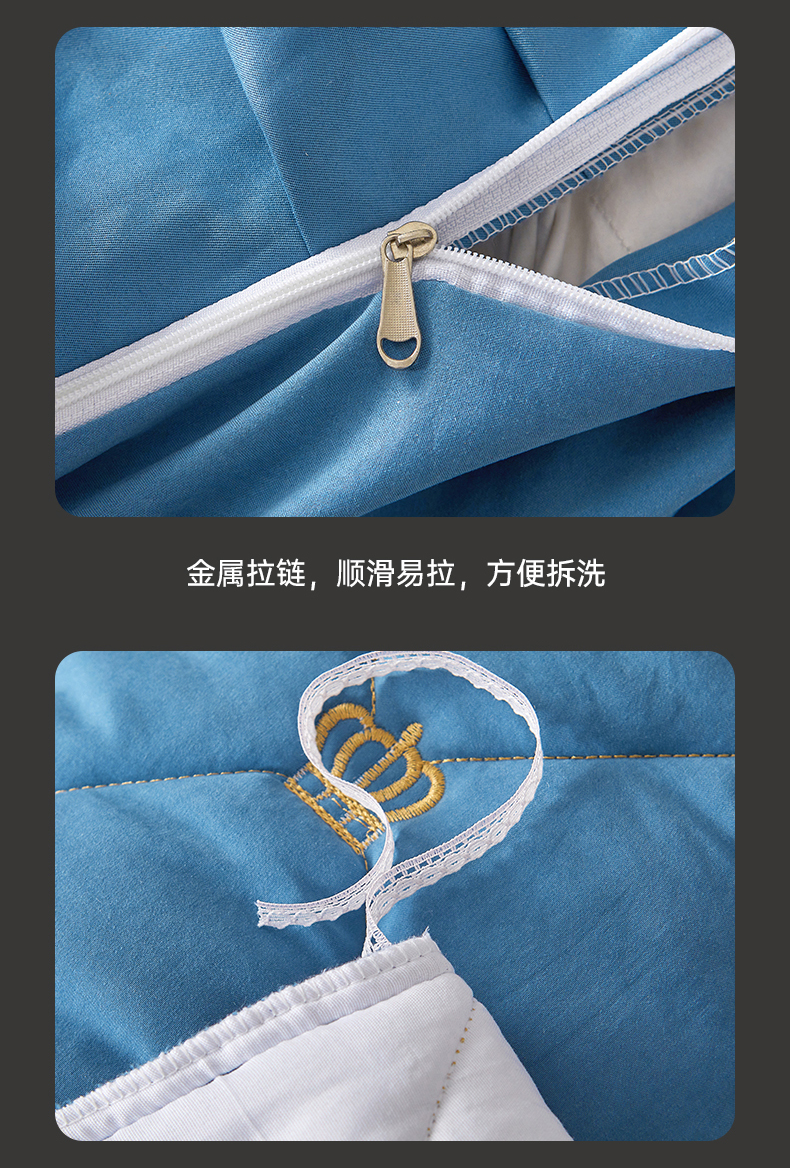 91家纺网 家纺一手货源 找家纺 （总）新蕾家纺 2025新款云锦棉夹棉蕾丝床裙四件套