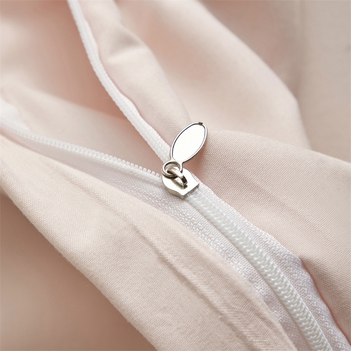 91家纺网 家纺一手货源 找家纺 佳宇轩 2025新款亲肤水洗棉刺绣四件套系列 蜜羽-嫩粉