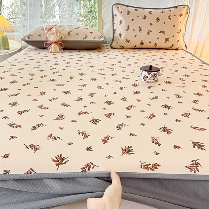 91家纺网 家纺一手货源 找家纺 （总）源舍家纺 2025新款冰豆豆斜纹数码印花席