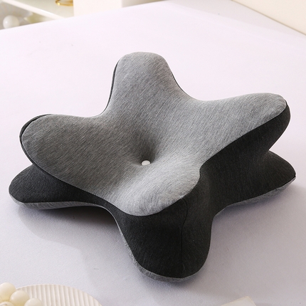 91家纺网 家纺一手货源 找家纺 （总）永光家居 新款花瓣学生 办公室午睡枕 午休枕头记忆棉【YG2572】