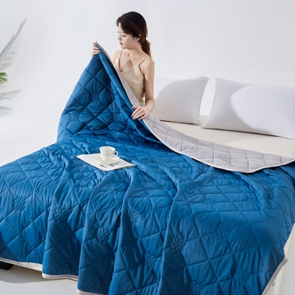 91家纺网 家纺一手货源 找家纺 （总）亚龙工厂店2025新款temu希音跨境外贸常年不断货薄荷丝冰淇淋凉感丝空调被