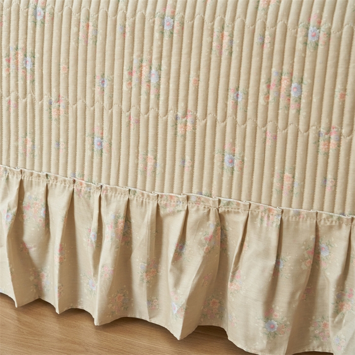 91家纺网 家纺一手货源 找家纺 恒爱家纺 2024新款全棉甜美少女单床盖 半夏