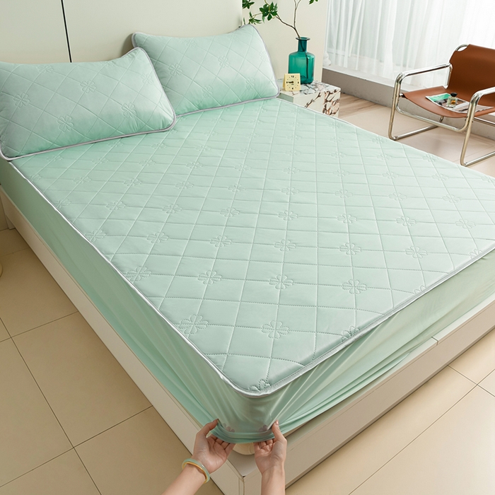 91家纺网 家纺一手货源 找家纺 （总）2025新款清凉舒适凉感丝夏被四件套