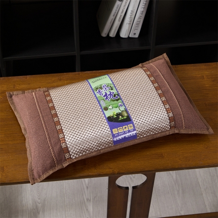 91家纺网 家纺一手货源 找家纺 （总）仁宇枕业 2025新款冰丝凉感枕国风万字文系列花草荞麦枕头荞麦枕芯