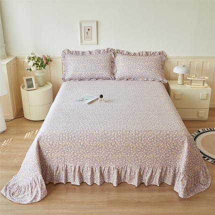 91家纺网 家纺一手货源 找家纺 （总）恒爱家纺 2024新款全棉甜美少女单床盖