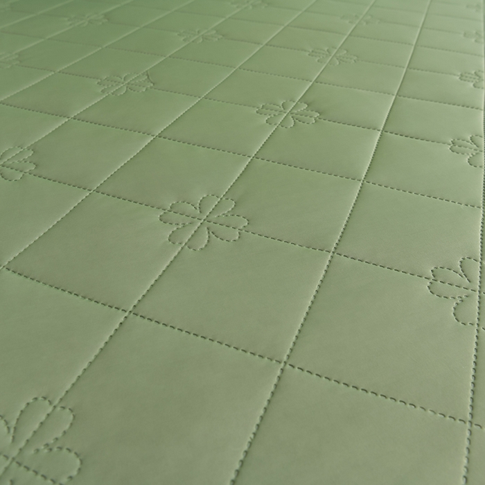 91家纺网 家纺一手货源 找家纺 2025新款清凉舒适凉感丝夏被四件套 果绿