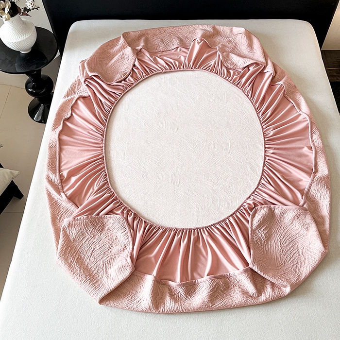 91家纺网 家纺一手货源 找家纺 （总）蓝邻家纺 2025新款PE提花床笠凉席-涂鸦系列