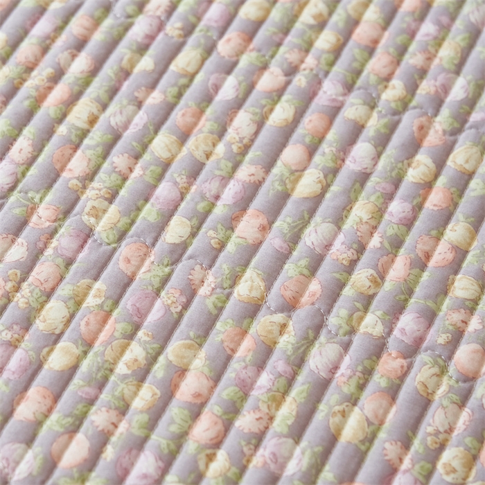 91家纺网 家纺一手货源 找家纺 恒爱家纺 2024新款全棉甜美少女单床盖 绝影