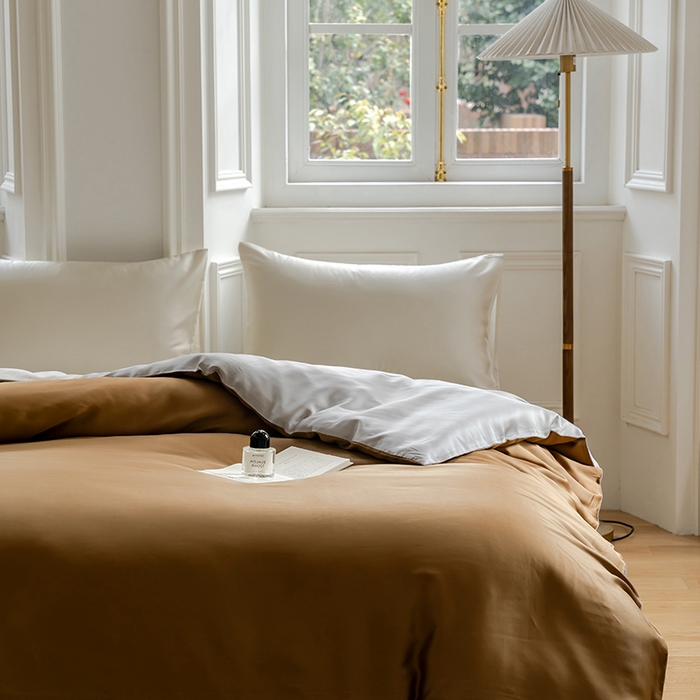 91家纺网 家纺一手货源 找家纺 （总）咏绒家纺工厂店 2025新款60支奥地利兰精天丝单品系列--单被套