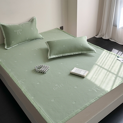 麦伦家居 2025新款3D凉豆豆凉席系列（爱豆、甜梦） 甜梦-绿