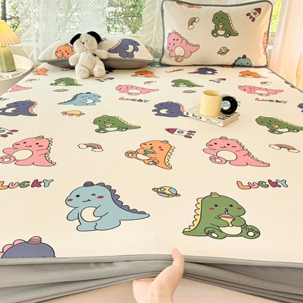 91家纺网 家纺一手货源 找家纺 （总）源舍家纺 2025新款冰豆豆斜纹数码印花席