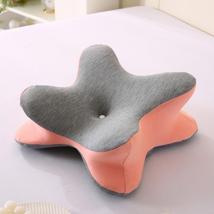 91家纺网 家纺一手货源 找家纺 （总）永光家居 新款花瓣学生 办公室午睡枕 午休枕头记忆棉【YG2572】