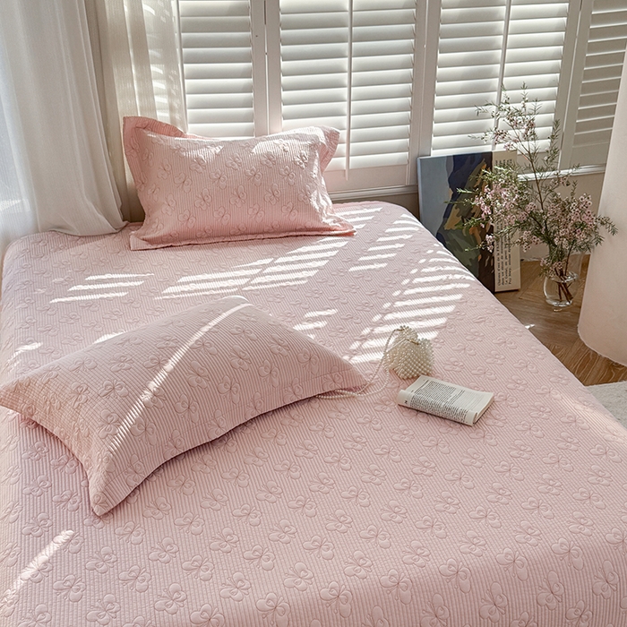 91家纺网 家纺一手货源 找家纺 琳可家居 花开蝶自来系列双面再生纤维素纤维床盖高温水洗两面可用 花开蝶自来-粉