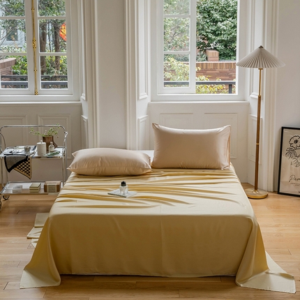 91家纺网 家纺一手货源 找家纺 （总）咏绒家纺工厂店 2025新款60S奥地利兰精天丝轻奢系列-单床单