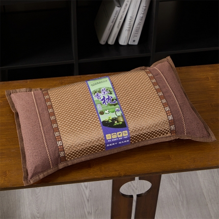 91家纺网 家纺一手货源 找家纺 （总）仁宇枕业 2025新款冰丝凉感枕国风万字文系列花草荞麦枕头荞麦枕芯