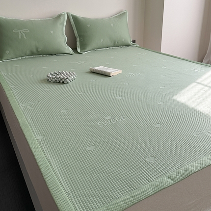 91家纺网 家纺一手货源 找家纺 （总）麦伦家居 2025新款3D凉豆豆凉席系列（爱豆、甜梦）