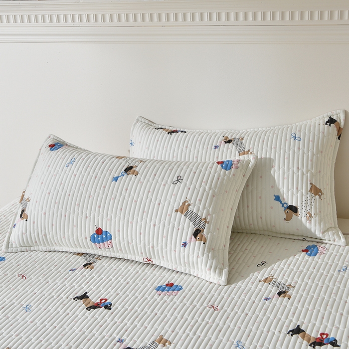 91家纺网 家纺一手货源 找家纺 （总）床笠人家 2025新款亲肤双面磨毛夹棉床盖