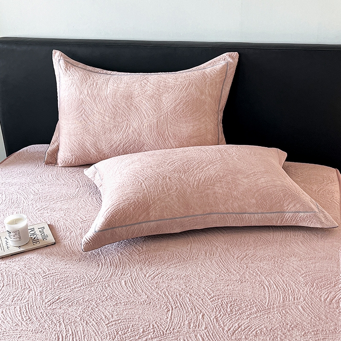 91家纺网 家纺一手货源 找家纺 （总）蓝邻家纺 2025新款PE提花床笠凉席-涂鸦系列