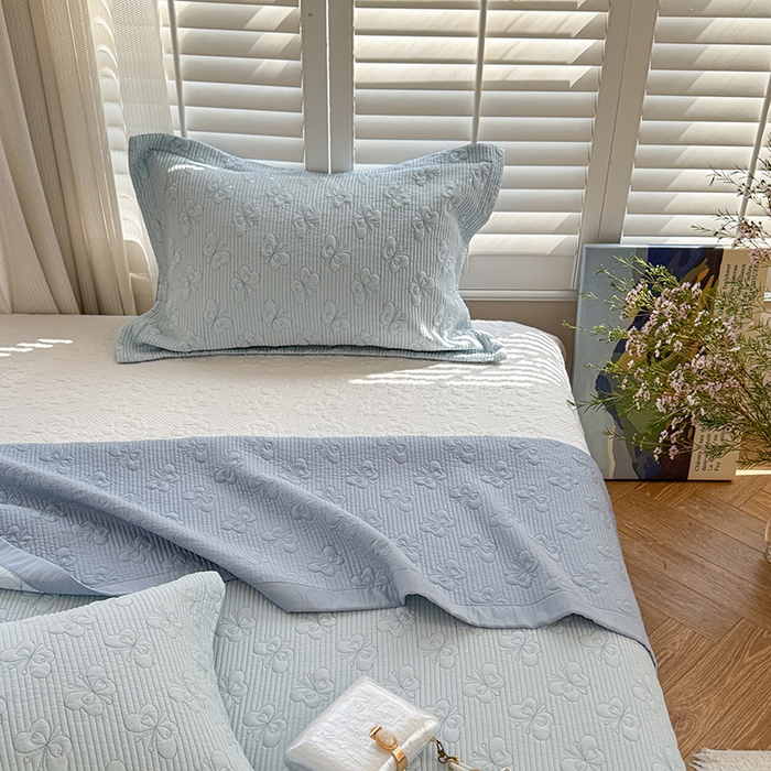 91家纺网 家纺一手货源 找家纺 琳可家居 花开蝶自来系列双面再生纤维素纤维床盖高温水洗两面可用 花开蝶自来-兰