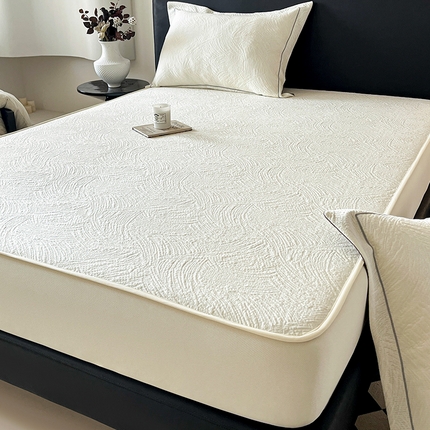 91家纺网 家纺一手货源 找家纺 （总）蓝邻家纺 2025新款PE提花床笠凉席-涂鸦系列