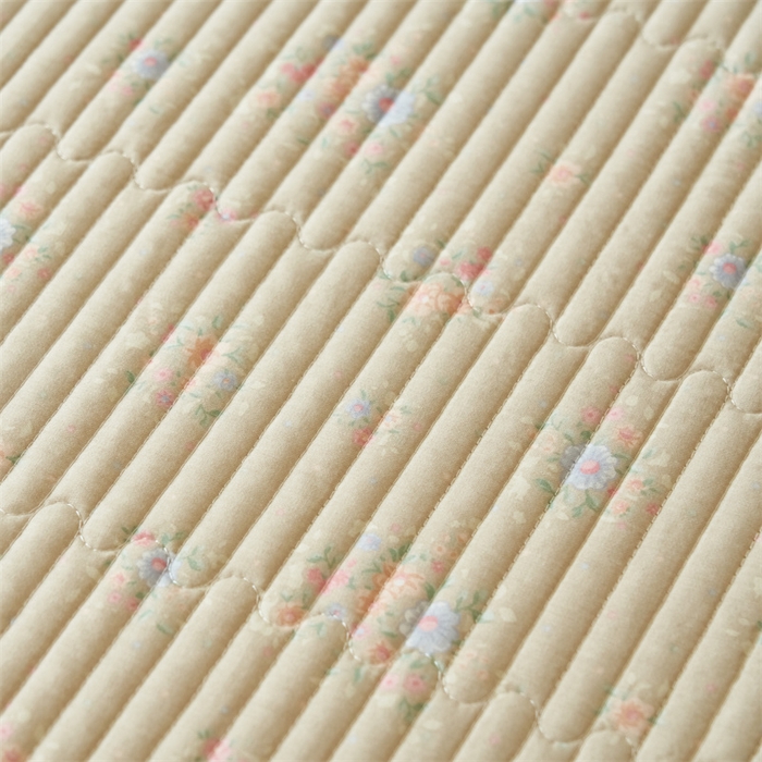 91家纺网 家纺一手货源 找家纺 恒爱家纺 2024新款全棉甜美少女单床盖 半夏