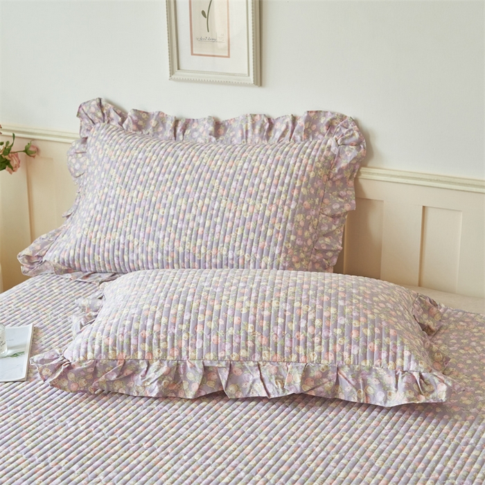 91家纺网 家纺一手货源 找家纺 恒爱家纺 2024新款全棉甜美少女单床盖 绝影