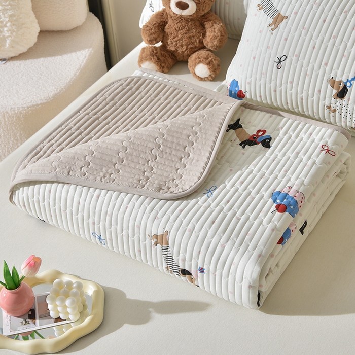 91家纺网 家纺一手货源 找家纺 （总）床笠人家 2025新款亲肤双面磨毛夹棉床盖