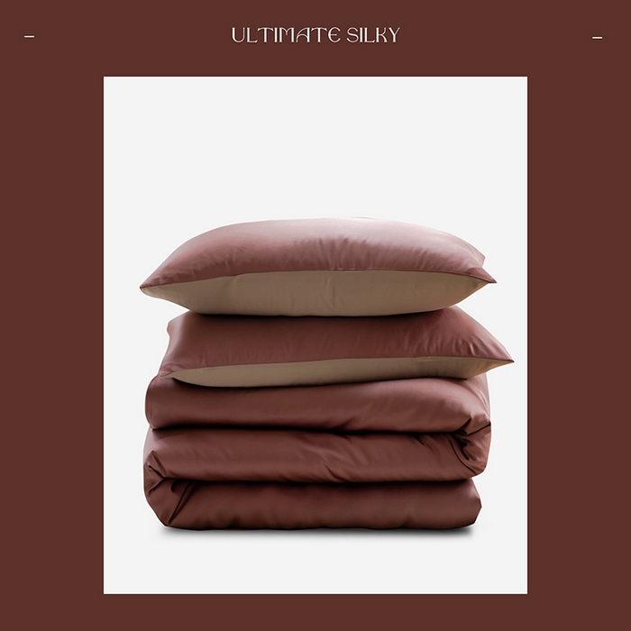 91家纺网 家纺一手货源 找家纺 咏绒家纺工厂店 2025新款60支奥地利兰精天丝单品系列--单被套 野樱莓-芋泥灰