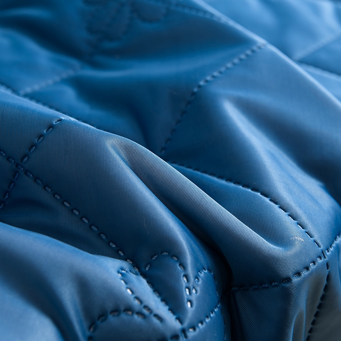 91家纺网 家纺一手货源 找家纺 2025新款清凉舒适凉感丝夏被四件套 湖蓝