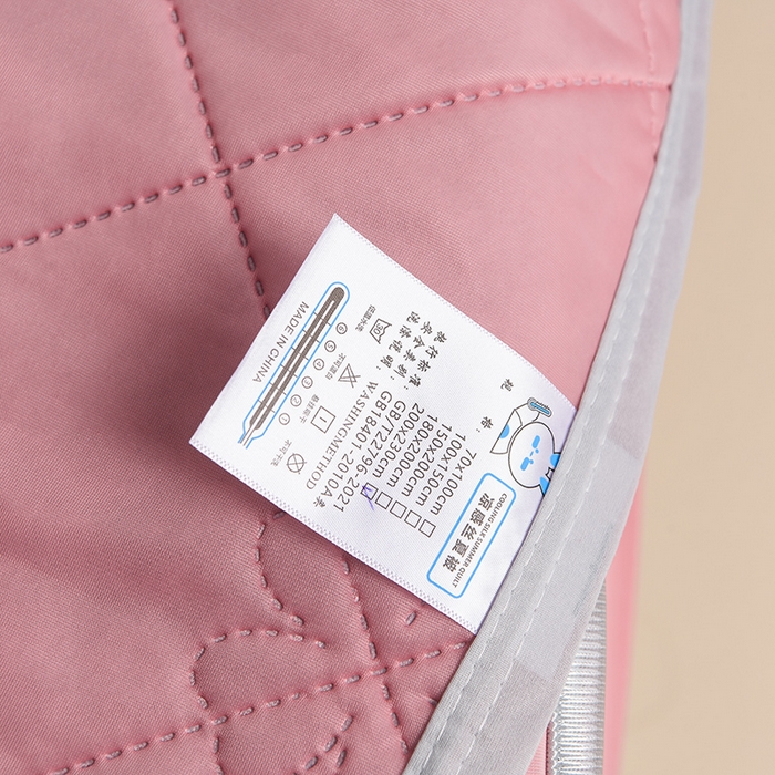 91家纺网 家纺一手货源 找家纺 2025新款清凉舒适凉感丝夏被四件套 豆沙