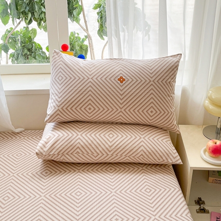 91家纺网 家纺一手货源 找家纺 （总）（总）  莱通2025新款原棉老粗布单枕套